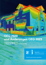 Neue kostenfreie Broschüre: GEG 2020 mit Änderungen GEG 2023 - Leitfaden für Bauherren und Anwender