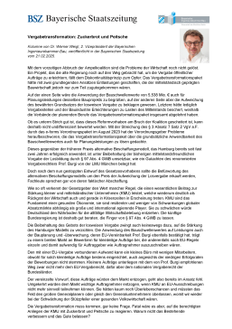 Vergabetransformation: Zuckerbrot und Peitsche / 21/02/2025 / Dr.-Ing. Werner Weigl