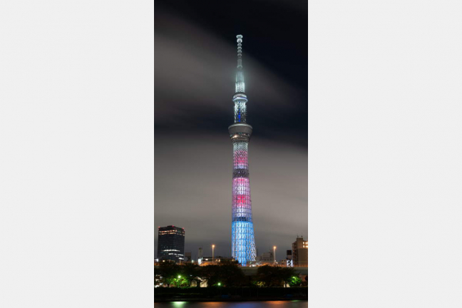 Platz 1: Tokyo Skytree - der höchste Turm der Welt und der höchste TV-Tower (634 Meter) Platz 1: Tokyo Skytree - der höchste Turm der Welt und der höchste TV-Tower (634 Meter)