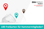 5. BIM World MUNICH - 24./25.11.2020 - 100 Freikarten!