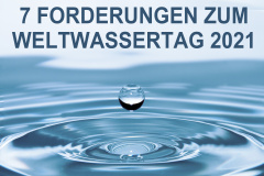 7 Forderungen zum Weltwassertag 2021