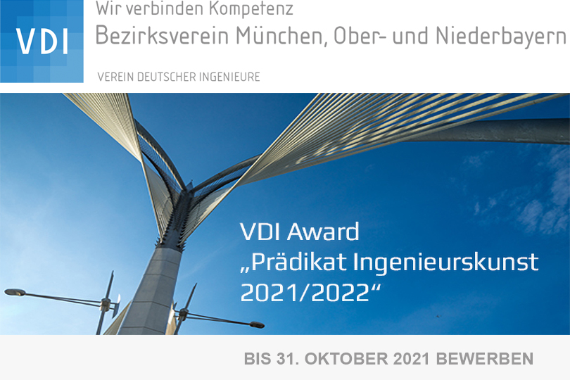 VDI Award "Prädikat Ingenieurskunst"