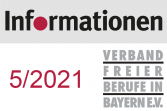 Informationen des Verbandes Freier Berufe 05/2021 (PDF)