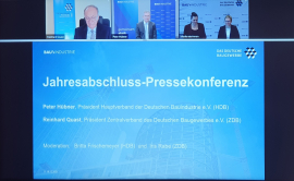 Jahresabschluaa-Pressekonferenz von HDB und ZDB
