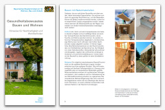 Neue Broschüre: Gesundheitsbewusstes Bauen und Wohnen 