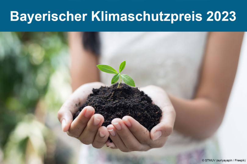 Bayerischer Klimaschutzpreis 2023 ausgelobt