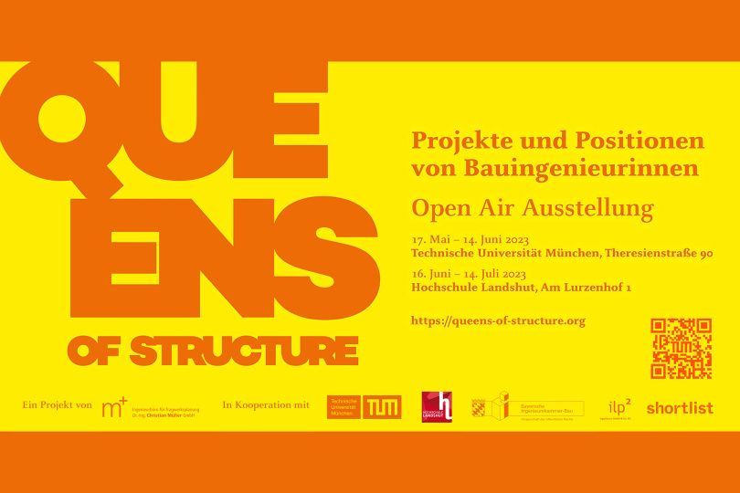Ausstellung „Queens of Structure“ - 17.05.-14.06.2023 - TU München - Kostenfrei!