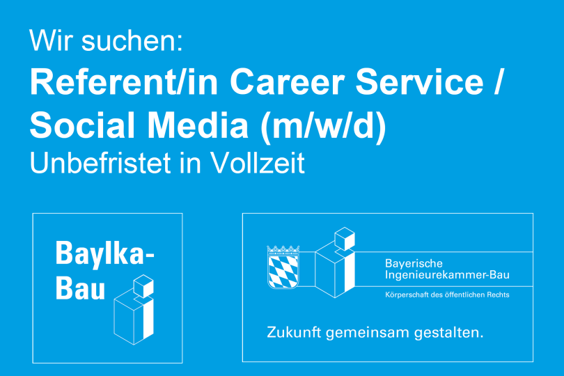 Wir suchen Verstärkung: Referent/in Career Service / Social Media (m/w/d) - unbefristet in Vollzeit