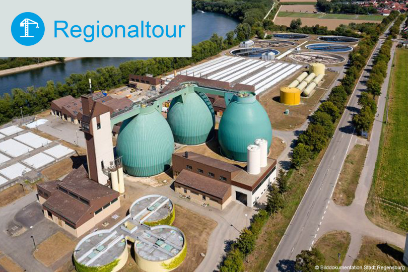 Regionaltour Oberpfalz - Umbau und Erneuerung Klärwerk Regensburg - 16.10.2024 - Anmeldung geschlossen