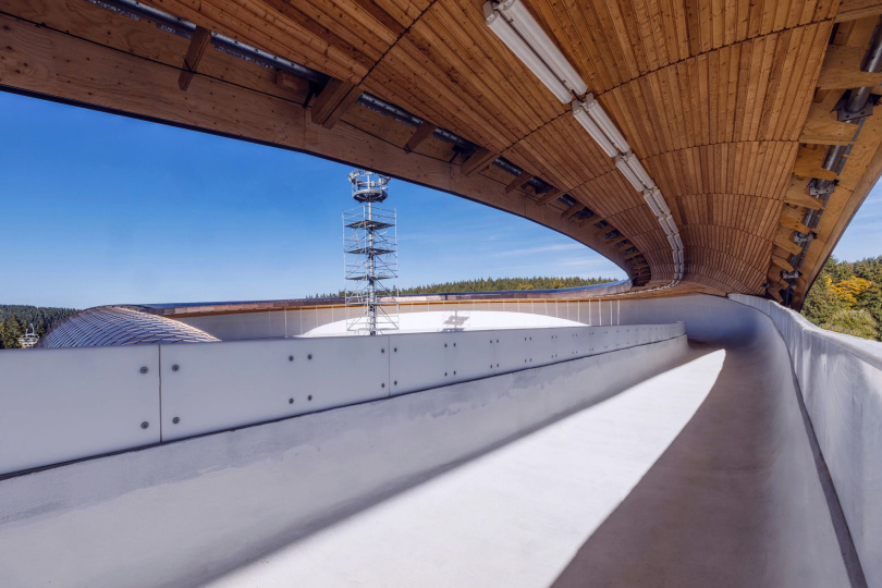 Rennrodelbahn Oberhof. Foto: Fotoloft Erfurt