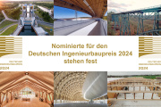 Deutscher Ingenieurbaupreis 2024: Sechs herausragende Projekte nominiert