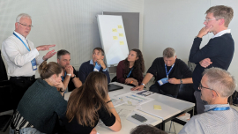 Fachworkshop der Bundesingenieurkammer mit Prof. Dr. Norbert Gebbeken (l.), Foto: Deutsches Ingenieurblatt