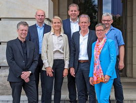 Die Jury des Deutschen Ingenieurbaupreises 2024. Foto: BIngK