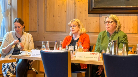 Anna Bischof, Sabine Gross und Christiane Feichtmeier 