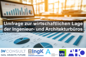 Umfrage zur wirtschaftlichen Lage der Ingenieur- und Architekturbüros 