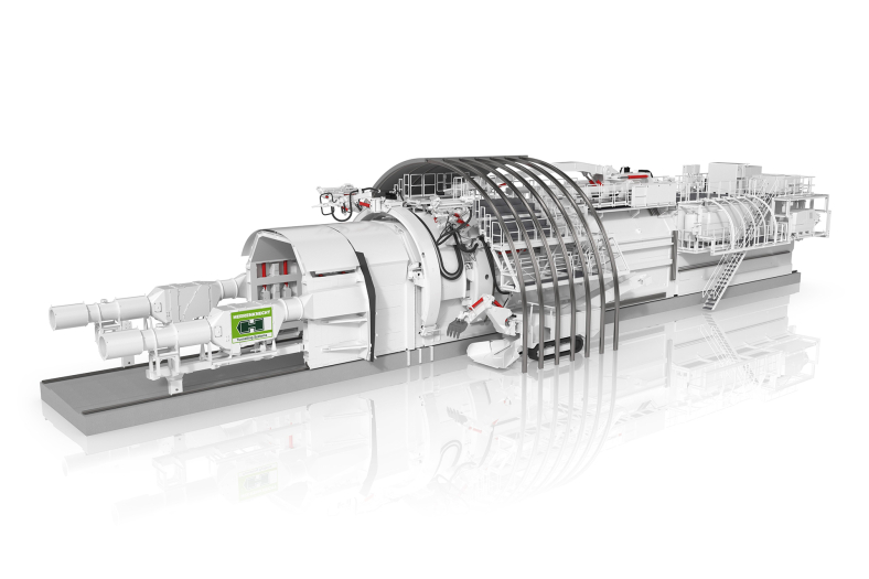 Aufbau des des Tunnel Enlargement Systems (TES) 