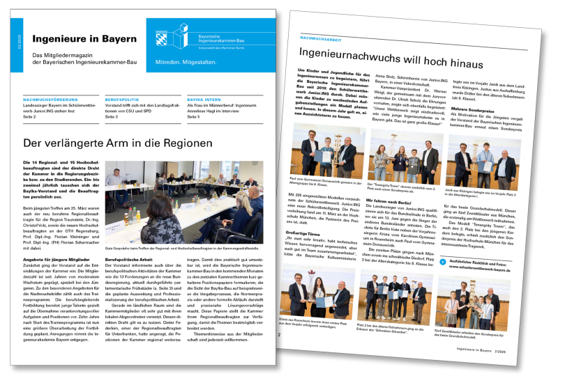 Ingenieure in Bayern: Ausgabe 02/2025 jetzt online!
