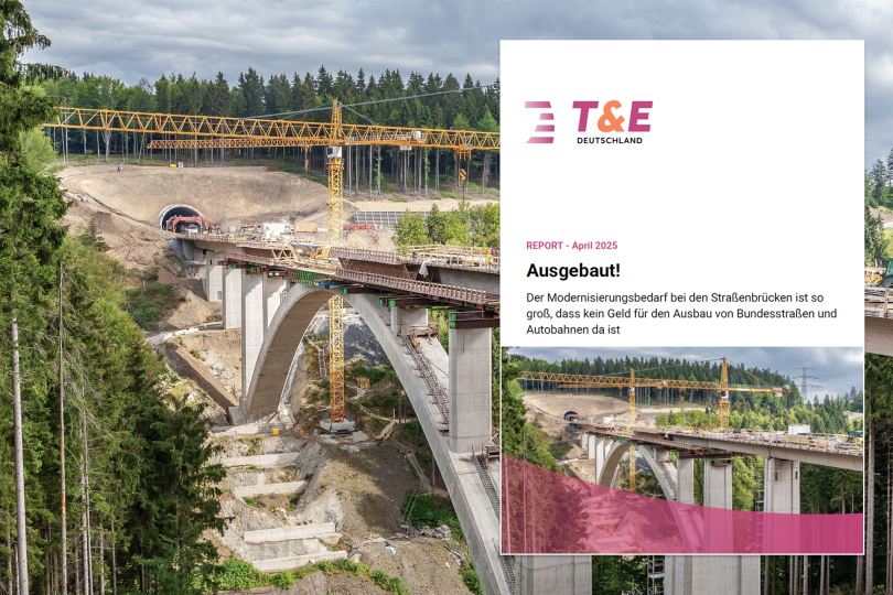 T&E warnt: Verkehrsministerium unterschätzt Problem bei der Brückensanierung