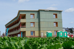 Gebäudetyp-e: Erstes Projekt &quot;Haus fast ohne Heizung&quot; kurz vor Fertigstellung