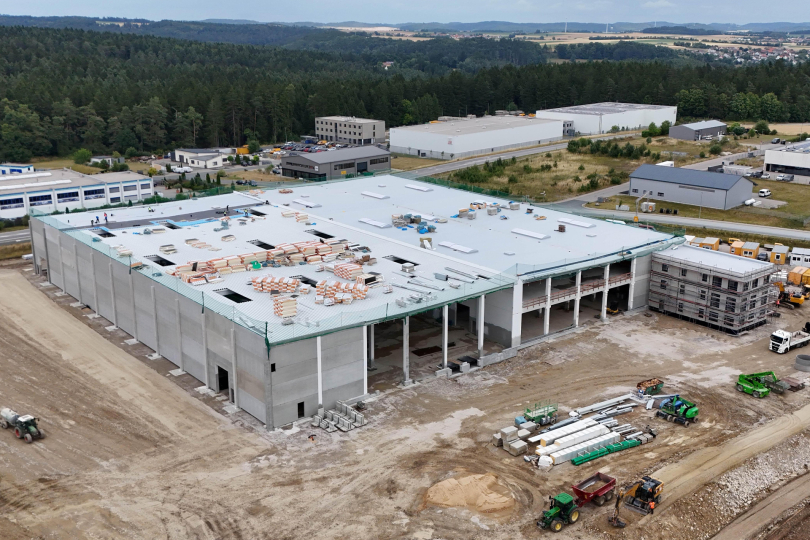 Klimaneutraler Beton im Einsatz: „Baufabrik“ von Max Bögl