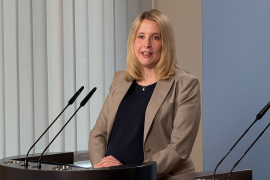Verena Hubertz, Bundesministerin für Wohnen, Stadtentwicklung und Bauwesen. Foto:Bundesingenieurkammer