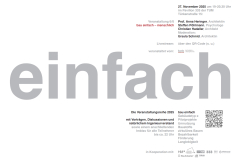 Vortrag &quot;bau einfach - menschlich&quot; - 27.11.2025 - Hochschule München / Online - Kostenfrei!