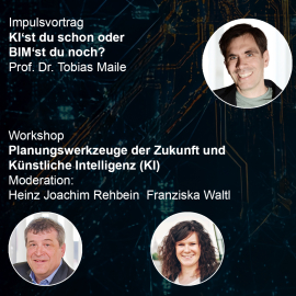Themenblock 2: Planungswerkzeuge der Zukunft und Künstliche Intelligenz (KI)