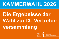 Kammerwahl 2026: Die Ergebnisse der Wahl zur IX. Vertreterversammlung