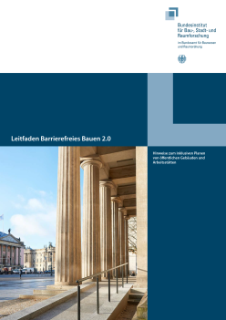 Leitfaden Barrierefreies Bauen 2.0 (PDF)