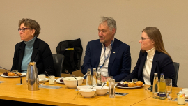 Katja Weitzel, Dr.-Ing. Markus Hennecke und Nicole Bäumler