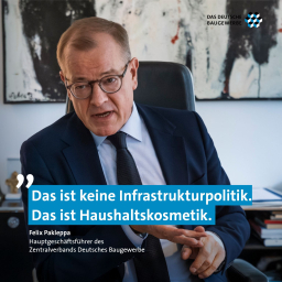 Felix Pakleppa, Hauptgeschäftsführer Zentralverband Deutsches Baugewerbe