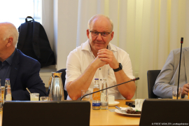 Parlamentarisches Frühstück mit Abgeordneten der Freie Wähler Landtagsfraktion. © BayIka-Bau