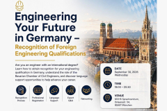 Arbeiten als Ingenieur/in in Deutschland: Anerkennung und Sprachförderung - 30.09.2026 - München - Kostenfrei!