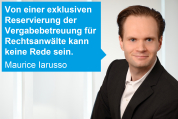 VgV-Betreuung und Rechtsberatung: Was Anwälte gerne mal verschweigen