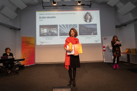 Gewinnerin der Kategorie IV – International Female Architect of the Year ist die spanische Architektin Elisa Valero. © Sebastian Siegel /BKZT