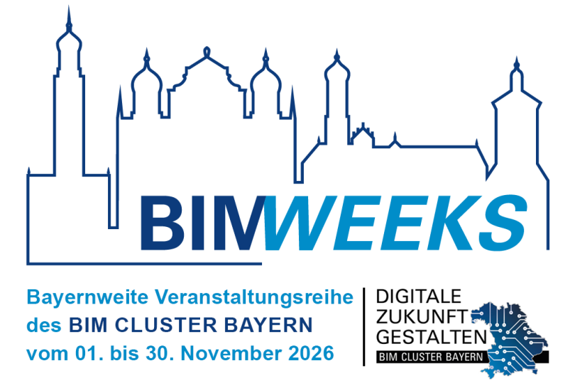 BIMWeeks Bayern vom 1. bis 30. November 2026 