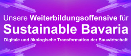 Weiterbildungsoffensive für Sustainable Bavaria
