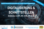 Digitalisierung & Schnittstellen | Einblicke in API, AR, CDE, IPA & KI - Eröffnungsveranstaltung der BIMWEEKS 2025 - 17.11.2025 - München - Kostenfrei!