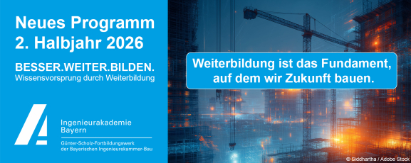 Seminarprogramm Ingenieurakademie Bayern
