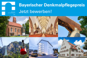 Bayerischer Denkmalpflegepreis 2022: Noch bis 18. März Projekt einreichen - 10.000 € Preisgeld