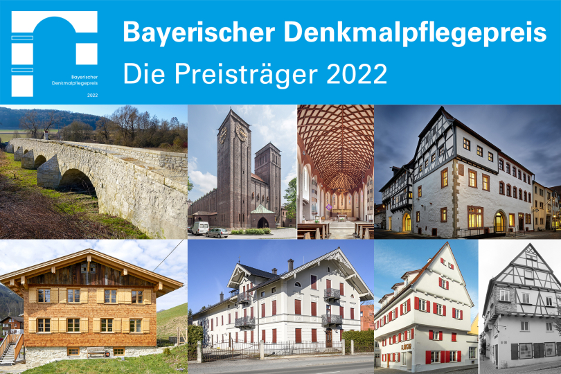 Bayerischer Denkmalpflegepreis - Die Preisträger 2022