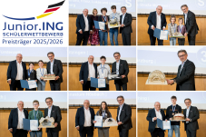 Preisträger JuniorING Schülerwettbewerb 2025/2026