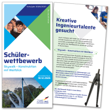 Flyer Schülerwettbewerb 2026/2027