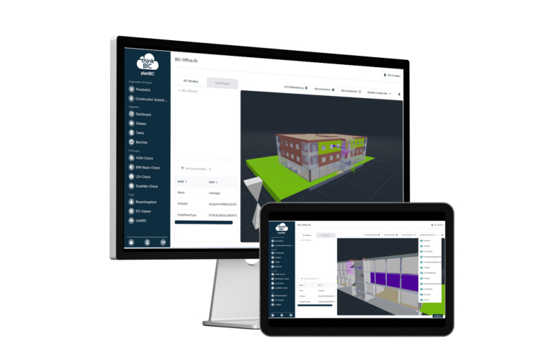 plan BIC, Bildnachweis: Building Information Cloud GLWG GmbH