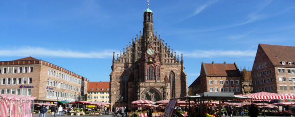 Nürnberg - Frauenkirche am Hauptmarkt